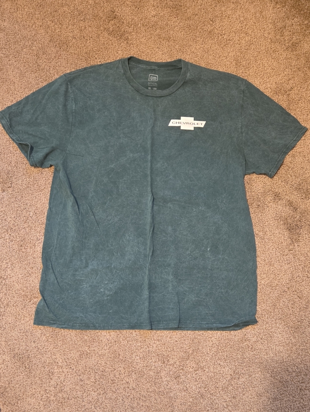 Chevrolet Logo Short Sleeve Tee - Washed Green